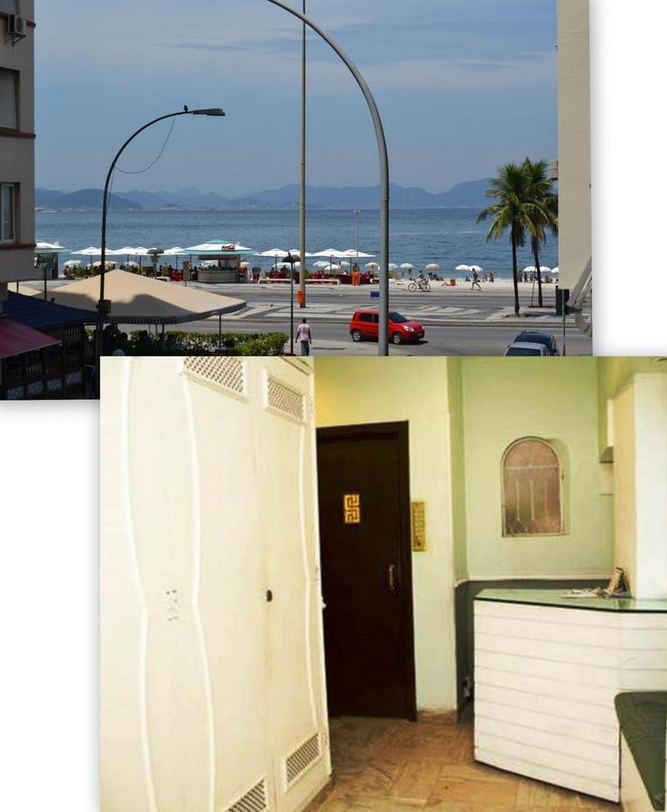 Estudio Copacabana/Ipanema vista mar Rio de Janeiro Exterior foto